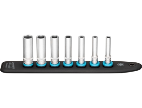 HAZET 850Lg-Sr/7 Smartrail Con 7 Ranuras: Cuadrado Hueco 1/4 Pulgadas 6 3 Mm Perfil de Tracción de Hexágono Exterior 5.5 6 7 8 10 12 13 Número de H...