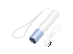 2026-linterna Uv Recargable 365nm Led Luz Morada Fluorescente Para Inspección De Tiña Y Falsificaciones, Entrada/salida Usb, Plata