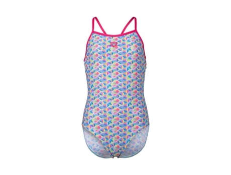 Bañador de Niña para Natación ARENA Pieza Starfish Lightdrop Naranja (6/7 Años)