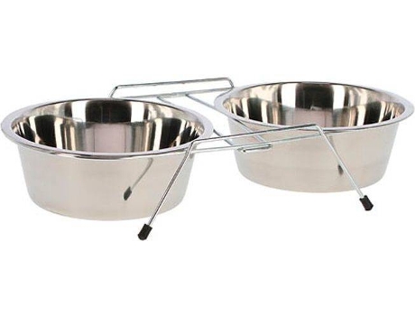 Comedero para Perros KERBL 146708 (Gris - 450 ml)