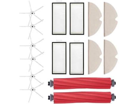 Acessórios para filtros hepa de escova lateral principal xiaomi roborock