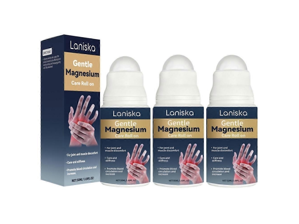 Gentle Magnesium-care Roll On Para Musculos Doridos E Dores Nas Articulacoes Terapia Calmante Diaria
