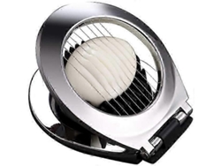 Cortador de huevos multifuncional de acero inoxidable de doble cabezal Everley891