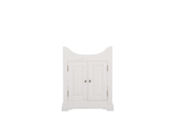 Armario Bajo Lavabos FURNLUX Classic Romantic (Blanco, Madera Contrachapada - 65X35X81 Cm)