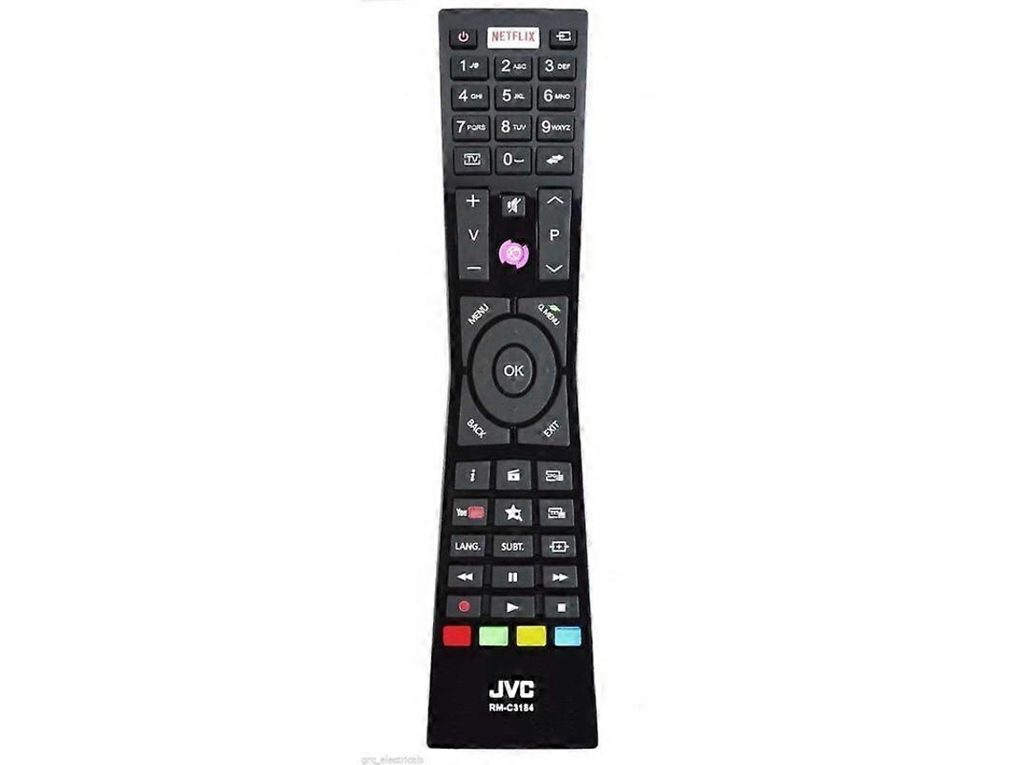 Control remoto RM C3184 para televisores LED LCD JVC LT32VH53A LT55V73AU LT43VF53A