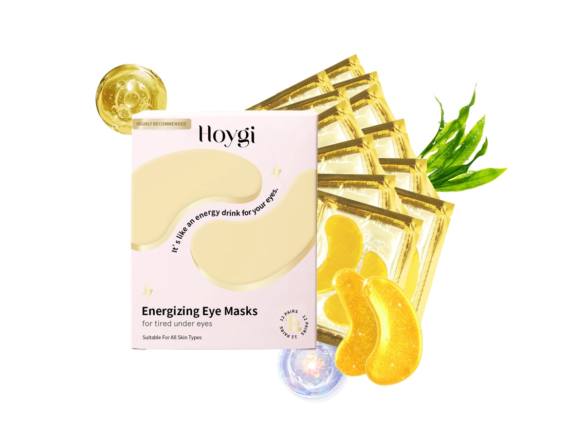 Mascarilla hidratante reafirmante antiarrugas para el contorno de ojos.