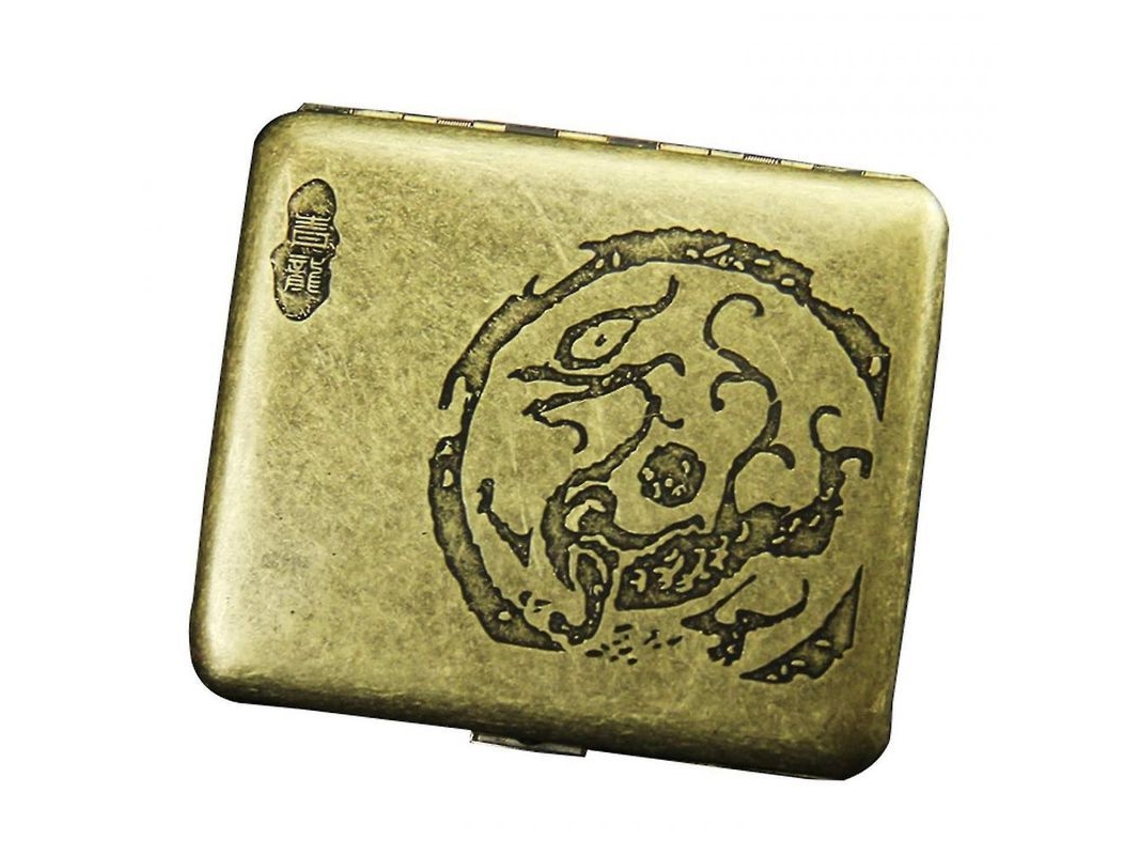 2026-estuche De Cigarrillos Dorado Qwd Para 20 Unidades, Diseño Elegante, Hermético Semihermético, Regalo Perfecto B