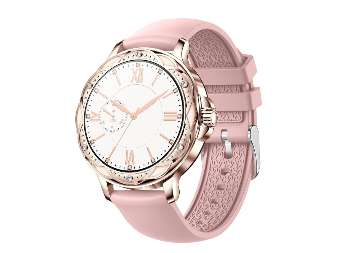 Smartwatches Pulsómetro Femenino Ip67 Resistente Al Agua Oro YEMAESRE