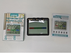 Termómetro Higrómetro Con Reloj Despertador, Calendario Y Recordatorios De Confort