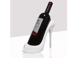 Soporte Para Botellas De Vino Con Forma De Tacón Alto Para Decoración Del Hogar Y Fiestas (blanco)