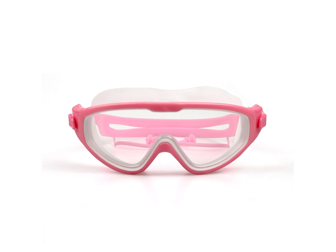 Gafas de natación para niños con visión ampliada y tapones para los oídos