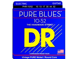 Juego de Cuerdas Guitarra Eléctrica DR PHR-10/52 Pure Blues (0.10 - .013 - .017 - .030 - .044 - .052 - Níquel)