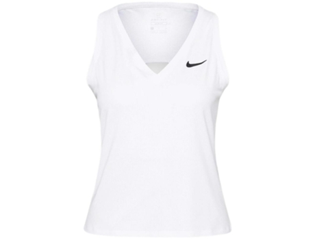 Camiseta de Mujer NIKE Tirantes Court Victory Blanco (M)