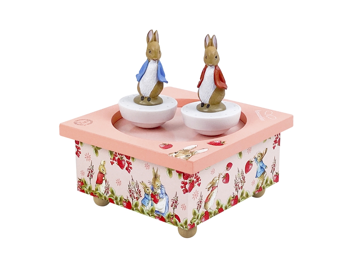 Music Box Peter Rabbit Strawberries TROUSSELIER (1 año)