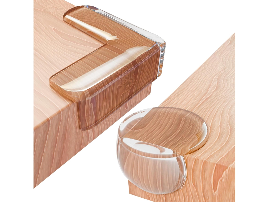 32 Protectores Esquina Silicona Transparente Anti-golpes, Para Bebés