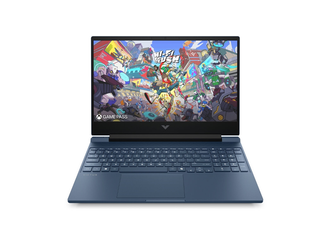 Portátil HP Victus Gaming 15 FA2040NS Intel Core 7 240H (azul, 16 GB de RAM, 1 TB de SSD, pantalla QWERTY en español, Intel GeForce RTX 5060)