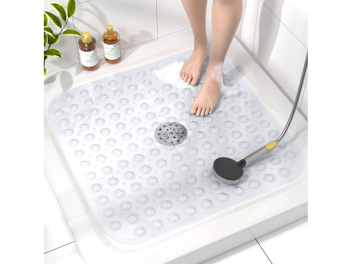 Alfombrilla de ducha antideslizante de 53x53 cm ZYBLSSBB