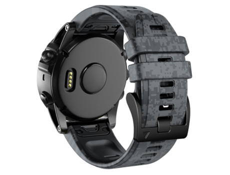 Correa de Silicona 26mm liberación rápida para Garmin Fenix Enduro/Tactix Delta/Tactix 7 Pro - camuflaje digital