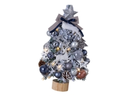 Mini Árbol De Navidad De Escritorio Con Luces Para Bodas,