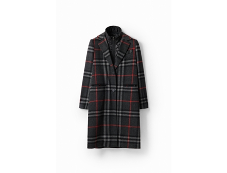 Chaqueta de Mujer DESIGUAL Luise Negro (M)