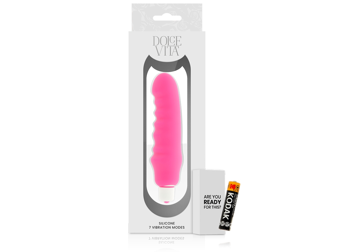 Genius Vibrador Silicona Rosa