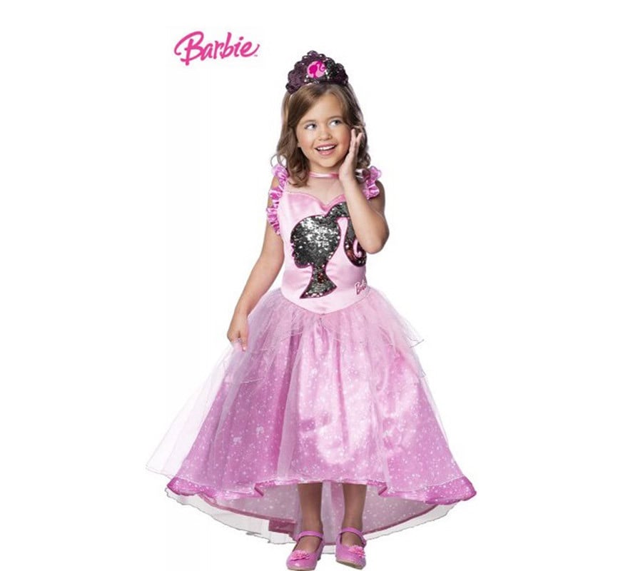 Disfraz de Niña RUBIE'S Princesa Barbie  (7 - 8 años)