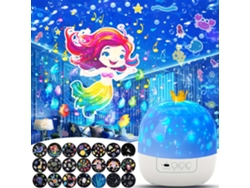Proyector de luz 21 juegos de películas recargable por Bluetooth. Cuich