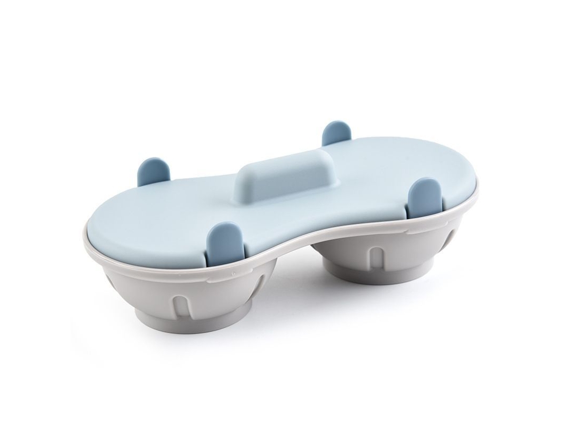 2026-linjou Hervidor De Huevos Para Microondas Huevo Escalfado Cocina Gadget Bpa Free Azul