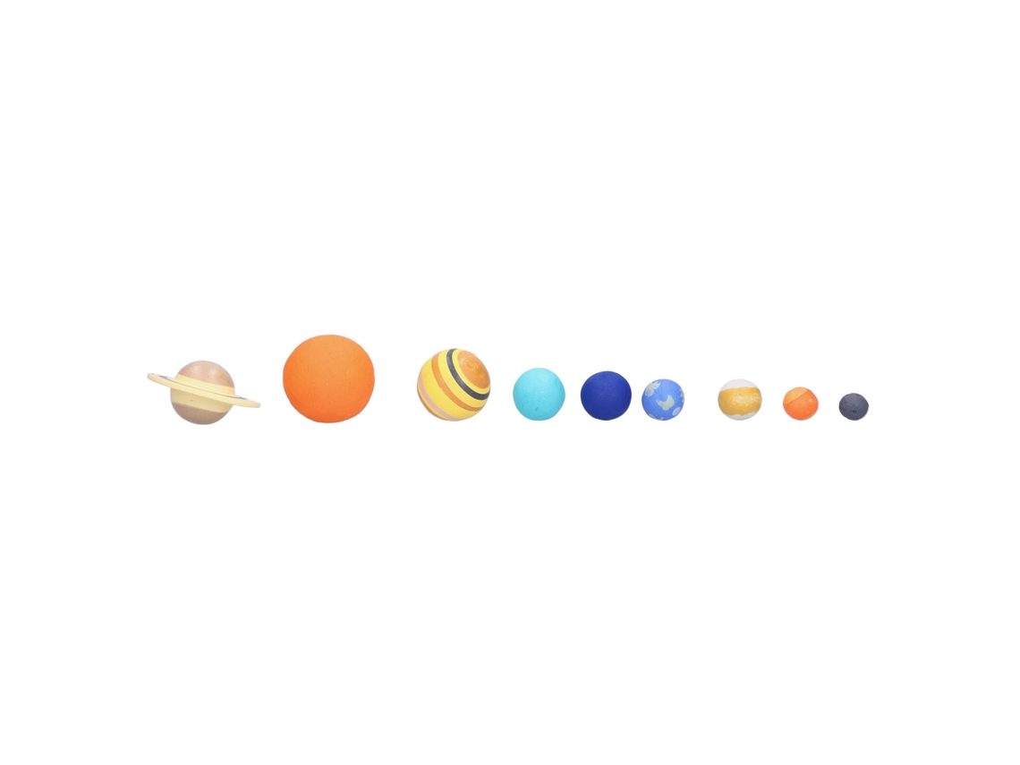 Ats-set De Modelos Del Sistema Solar Con 9 Piezas Para Enseñanza Y Aprendizaje Científico Astronómico