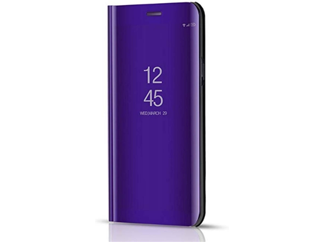 Funda Huawei Y6 2018 WJS Flip Violeta