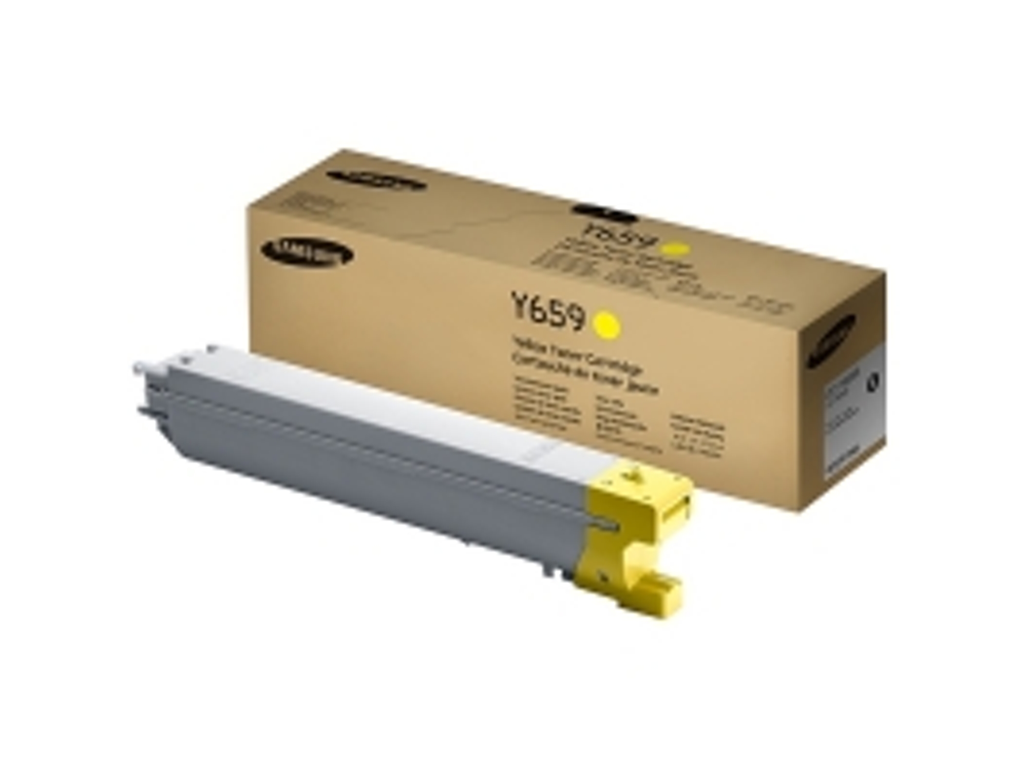 Tóner Amarillo Original SAMSUNG CLT-Y659S Amarillo compatible con CLX-8640/CLX-8650