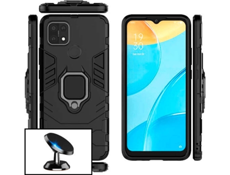 Kit Carcasa + Soporte Realme C25S PHONECARE Military Defender