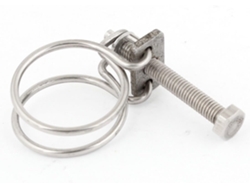Abrazadera De Manguera Metálica Ajustable Para Tuberías De Agua Y Gas De 19 Mm A 29 (ac03bb36abef...