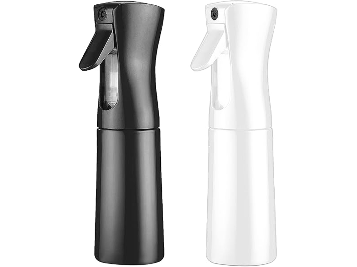 Botella Pulverizadora De 2 Unidades, 200 Ml, Atomizador De Presión Para Pulverización Continua Ultrafina, Para Plantas Y Peluquerías