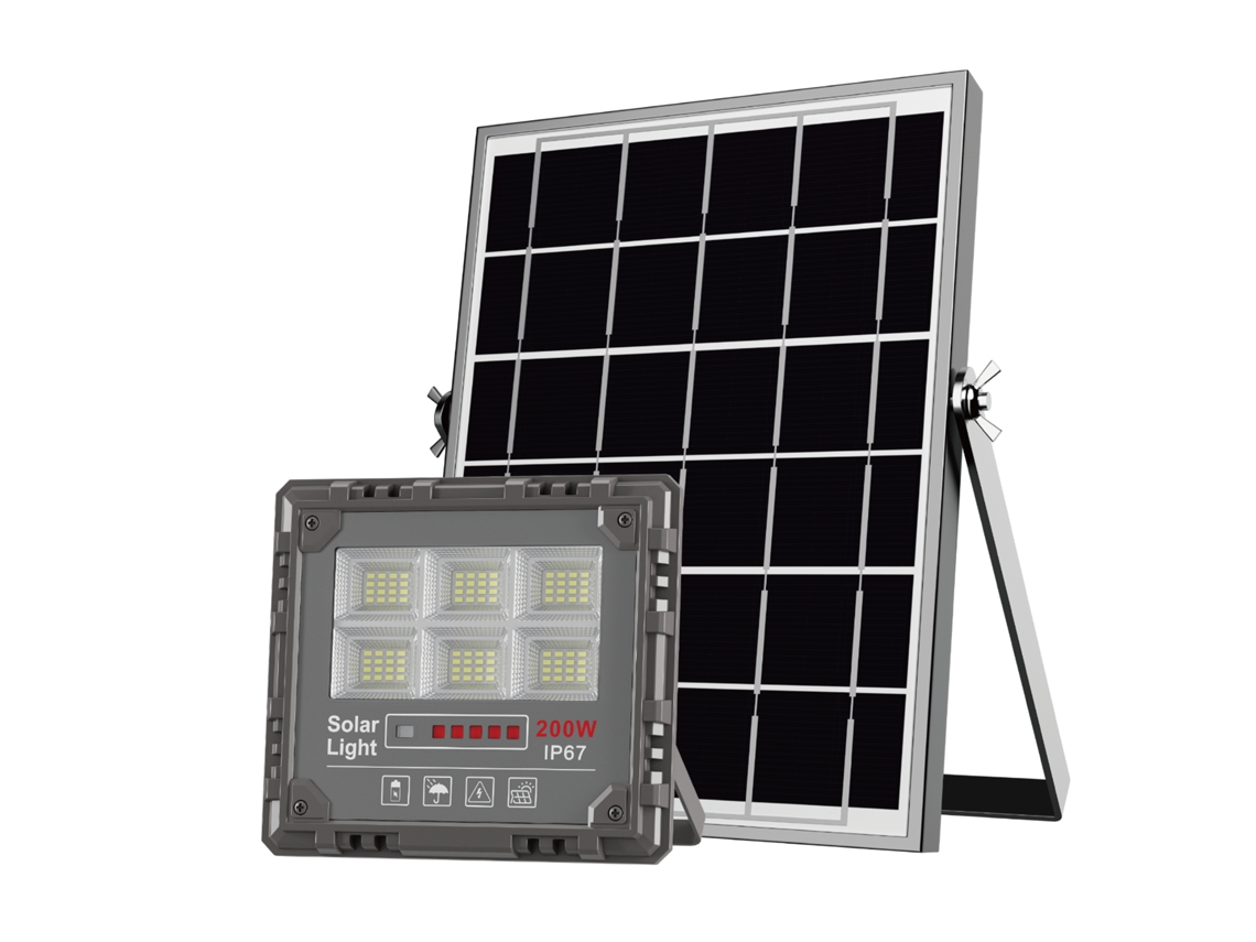 Jortan Tech - Lámpara Solar Estrella - Carga Rápida - Control De Luz Automático