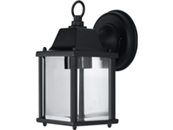 Luminária Led De Parede E Teto Para Áreas Externas, Soquete E27, Preta
