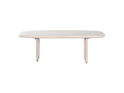 Mesa Centro Mango Blanco 137x76x45cm
