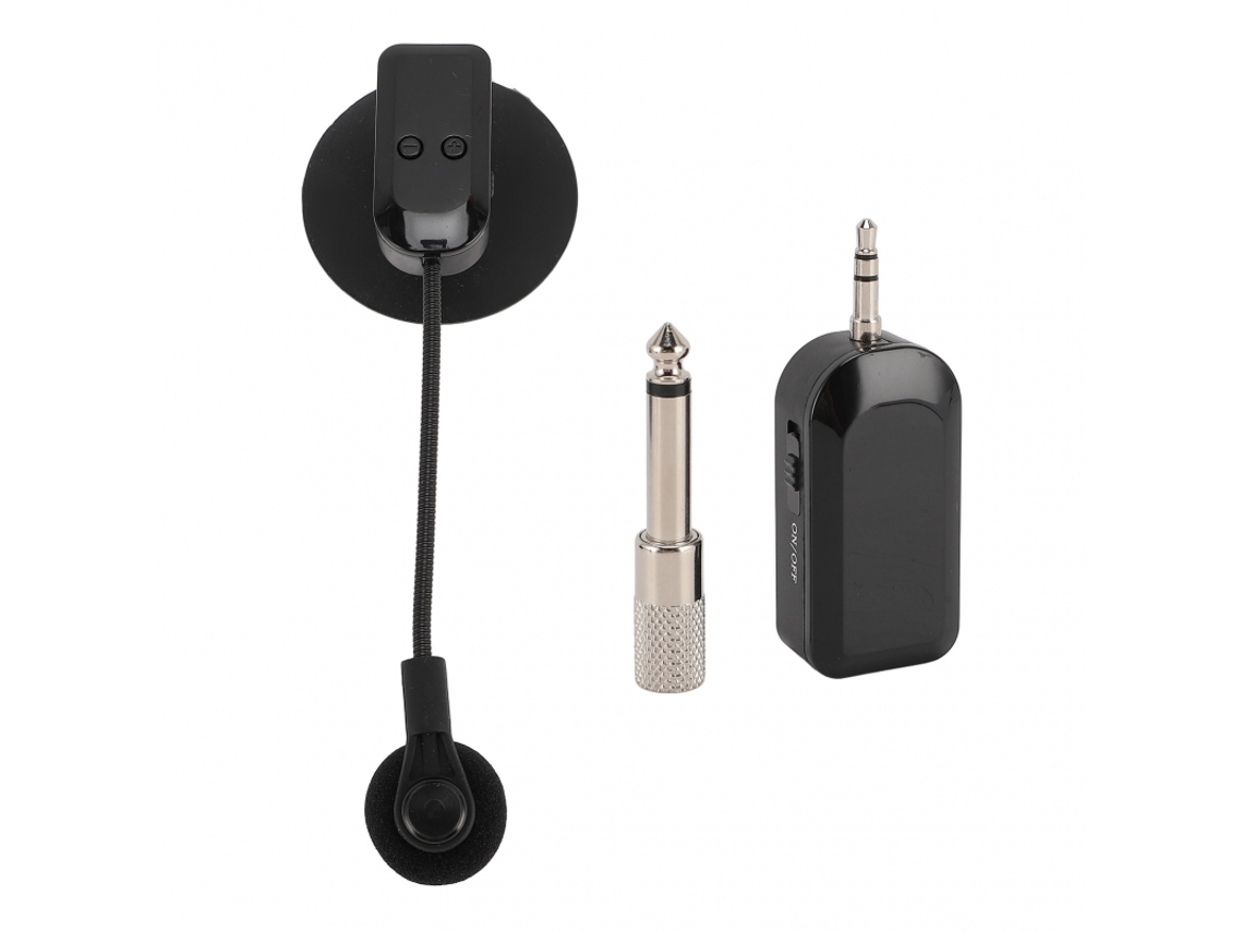 Sistema de micrófono inalámbrico de 2,4 GHz apto para instrumentos musicales, también aplicable a actuaciones en directo. Mdug