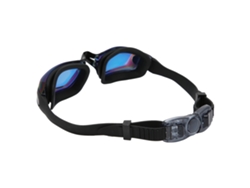 Gafas de natación para adultos antivaho y a prueba de fugas, color naranja rojizo.