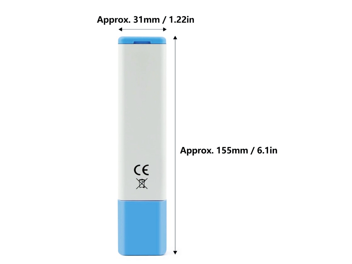 Lápiz Multifuncional Para Análisis De Agua: Ph, Tds, Ec, Temperatura, Portátil Con Compensación Automática Para Acuarios.
