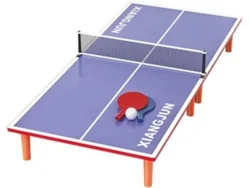 Mesa de Ping Pong RETRO GAMES (Edad mínima recomendada: 3 años - 90 x 40 cm)