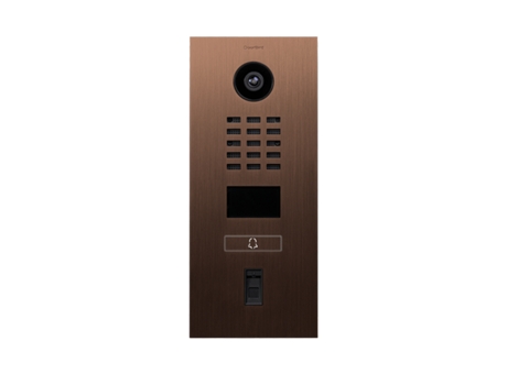 Videoportero Ip con Lector de Tarjetas Rfid - D2101Fv Fingerprint Bronce DOORBIRD