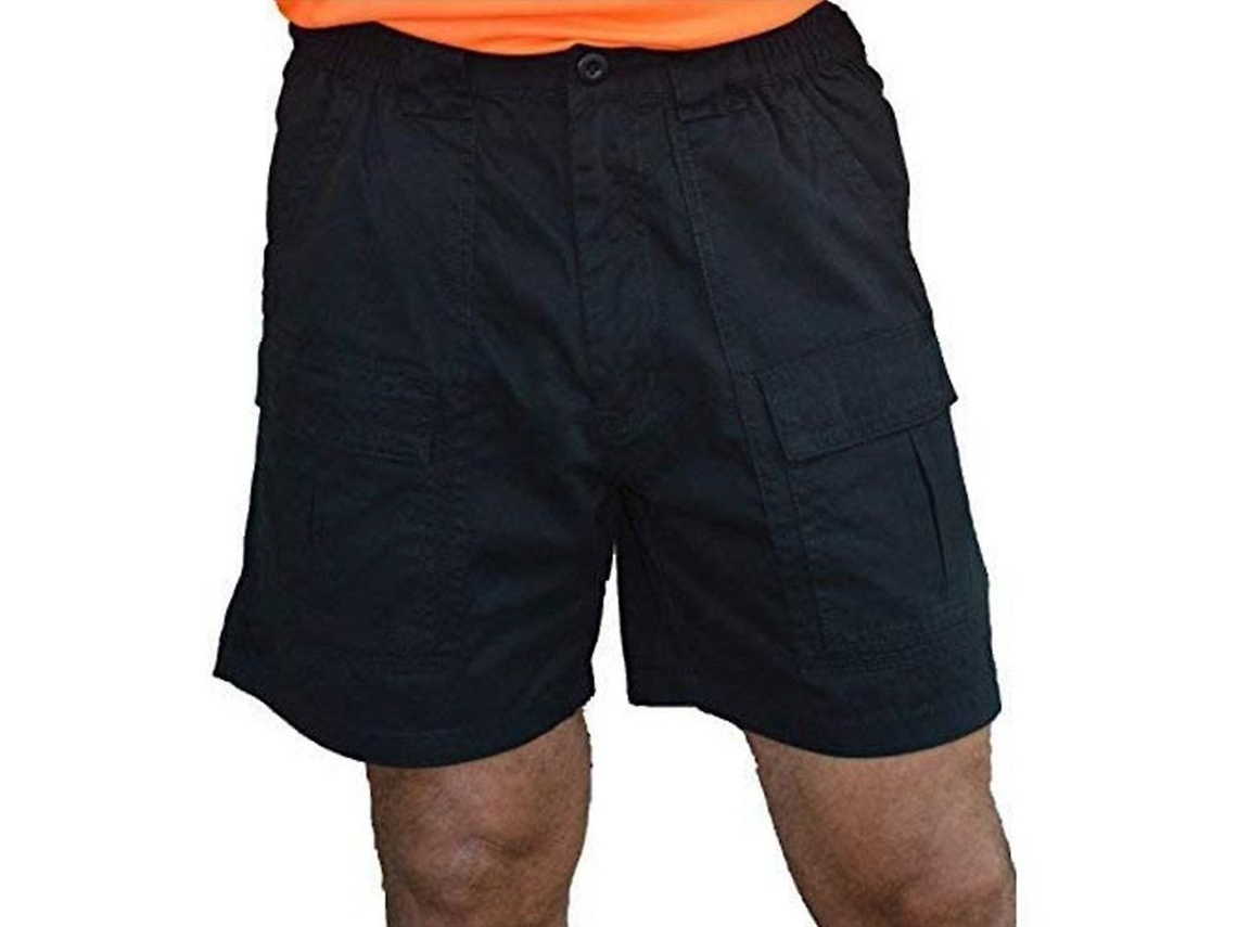 Fasst-pantalones Cortos Militares Cargo Para Hombres Con Bolsillos Múltiples De Tela Elástica Para Trabajo Y Deporte