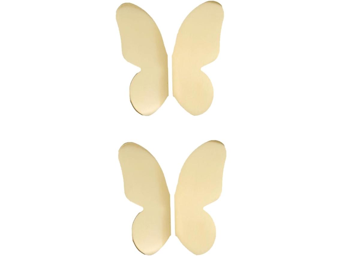 2 Pares De Tiradores De Latón Dorado Con Diseño Retro Europeo Para Armarios Y