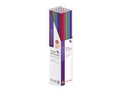 Pack 25 Rollos Papel De Regalo Essential 3m X 1m Colores Básicos, Caja Expositora, Versátil, Resistente, Listo Para Tienda, Regalos Eventos Tiendas Comercios - Fp Fiesta Paper