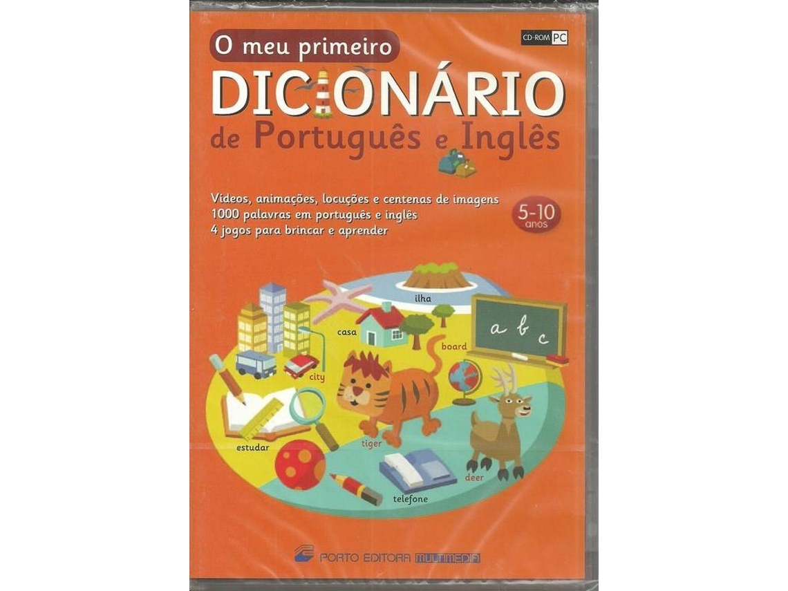 Libro O Meu Primeiro Dic.Port-Ing-Cd Rom (Portugués)