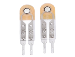 Veloriskku - 2 peças Sensor de pressão de película fina 0,5-500g Resistor flexível sensível à força Anti-EMI e EDS