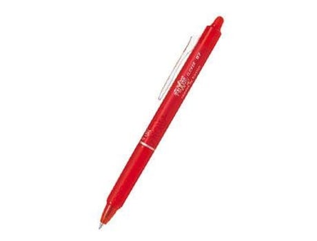 Pack 12 Bolígrafo Frixion Clicker Ball 0,7Mm Rojo Borrable