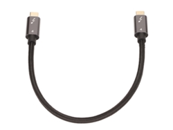 Cabo Usb 4.0 Type C Para Type C 40gbps 100w Carga Rápida 8k Hd 30cm Para Celular Notebook Tablet
