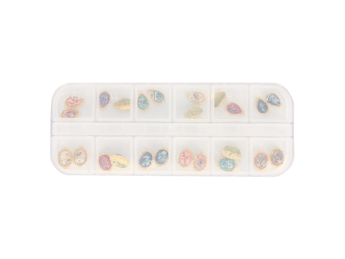 Piedras De Imitación De Diamantes Para Decoración De Uñas, Gemas De Cristal, Accesorios De Manicura Diy (gota Ovalada)